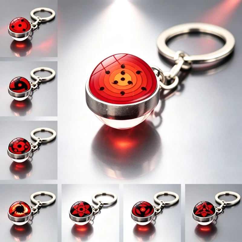 Anime Merchandise Naruto - Colgante de Naruto Mangekyo Sharingan, diseño