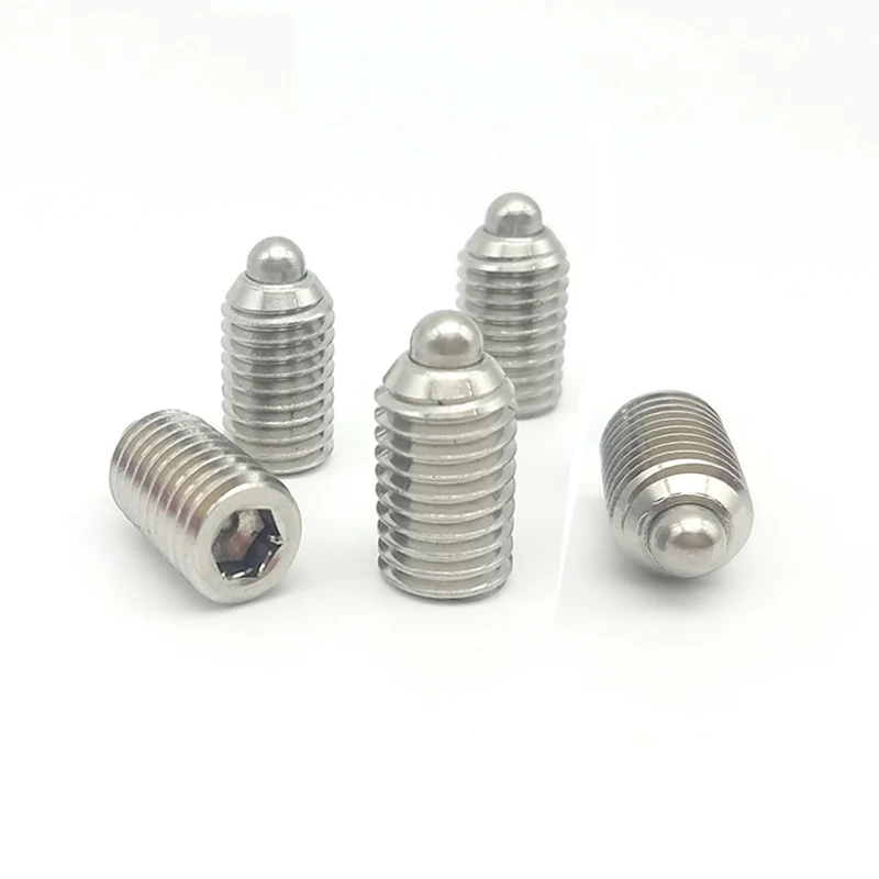 CSPH/CPHH American Standard Inches A2 Stainless Steel Short Spring Plunger Coarse Thread Size 6-32 to 1 inch