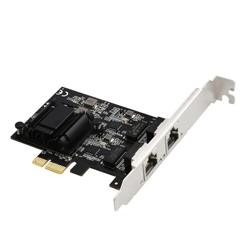 RTL8125B PCIE إلى RJ45 جيجابت إيثرنت LAN بطاقة الشبكة 10/100/1000/25000Mbps محول محول شبكة إيثرنت