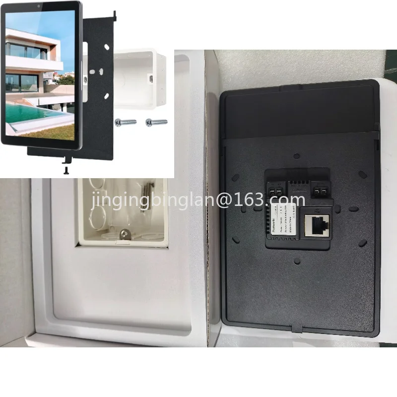 Factory direct sales 8-inch wall touch panel YC-SM08P compact home automation touchscreen tablet