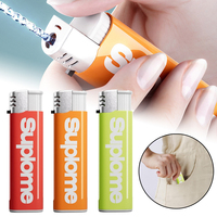 Mini Water Gun Lighter Realistic Novelty Funny Prank Toy Portable Small Water Gun Outdoor Summer Swimming Pool Play Toy Gift﻿