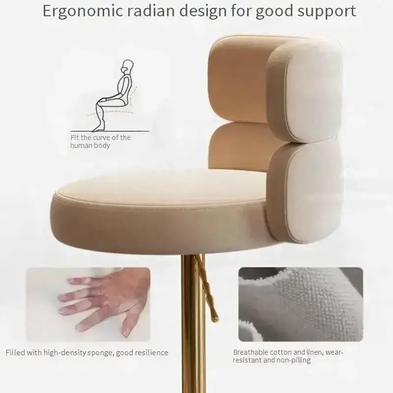 مقاعد بار تجارية فاخرة، طاولة مطعم مستدامة، أثاث قهوة مريح #6