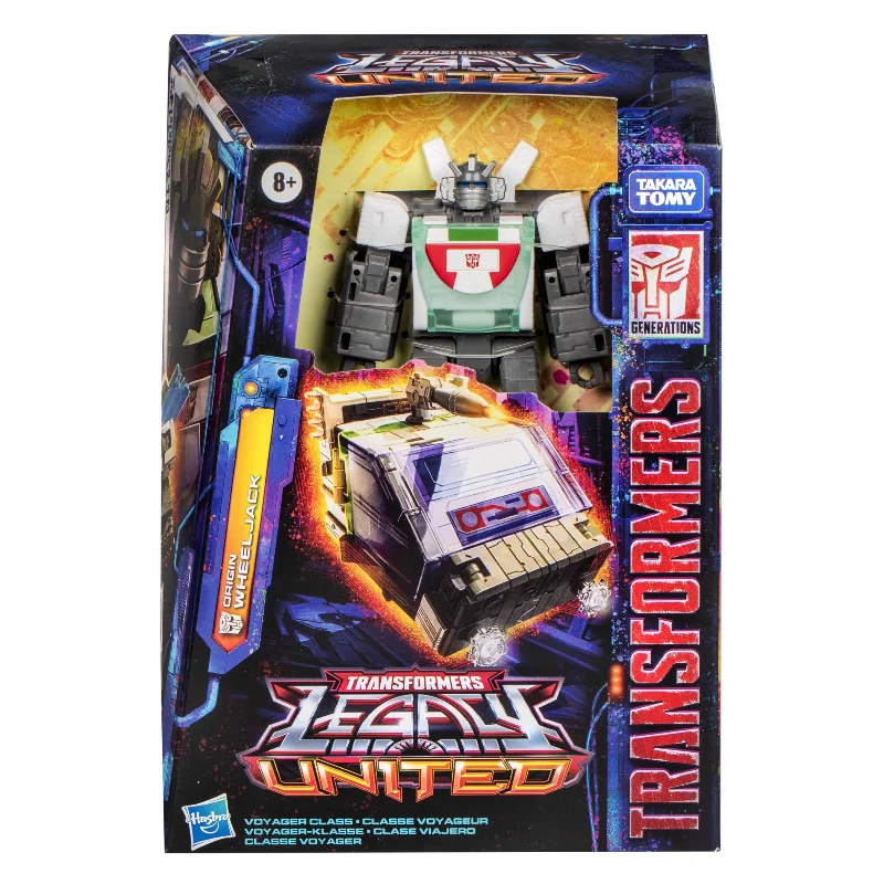 

[In Stock] Transformation Toys Legacy Series Origin Wheeljack Voyager Class Autobot Model Toy Poseable Action Figure