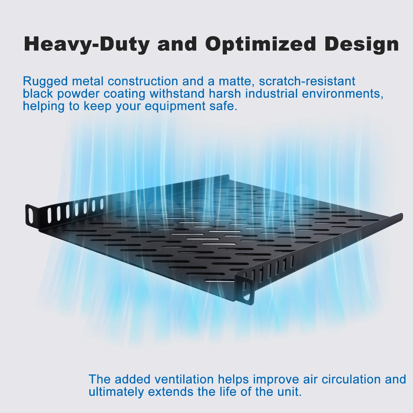 Aksesori DeskPi RackMate T2 Rak Rak 0,5U untuk Rak Server T2/Kabinet Jaringan