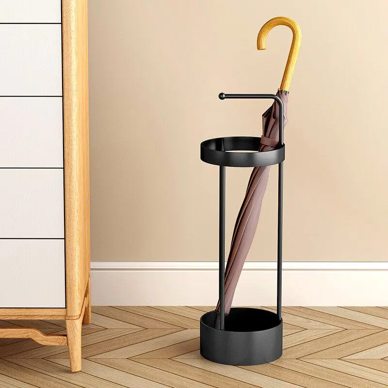 Nordic Metal Umbrella Stand Gold/black Umbrella Stand Space Saving & Rust Resistant Perfect For Home & Office Use Rain Gear