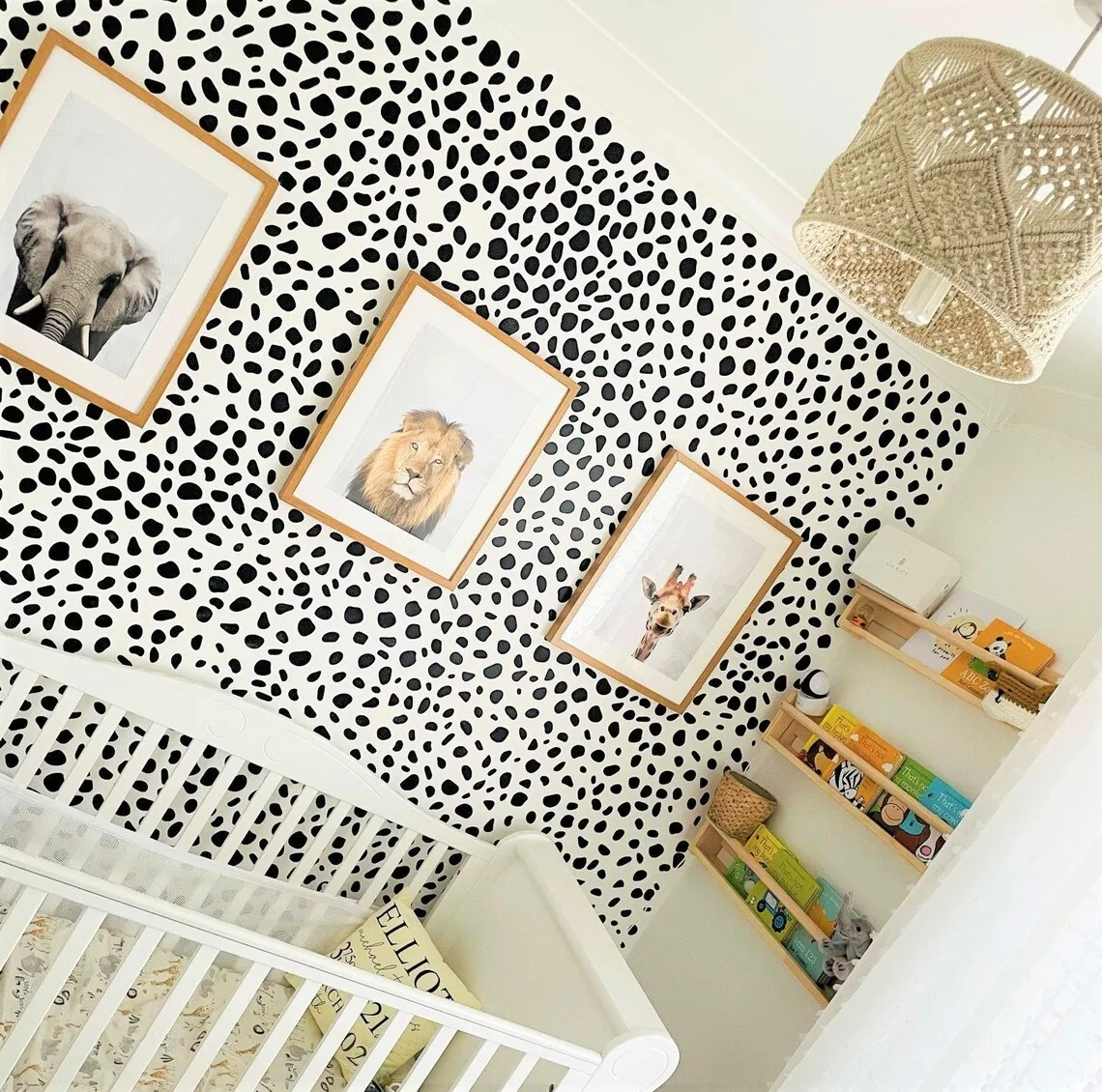 125Pcs Boho Scandinavian Polka Dot Wall Sticker Decal Kids Room Playroom Nordic Dots Star Classroom Bedroom  Home Decor