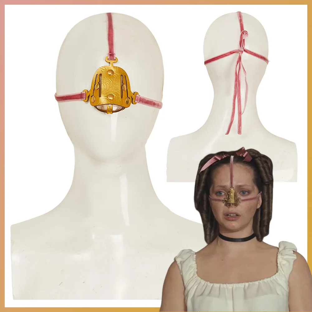 

Movie Ugly Stepsister Cosplay Fantasy Costume Accessories Lea Nose Prop Mask Adult Women Roleplay Fantasia Party Props