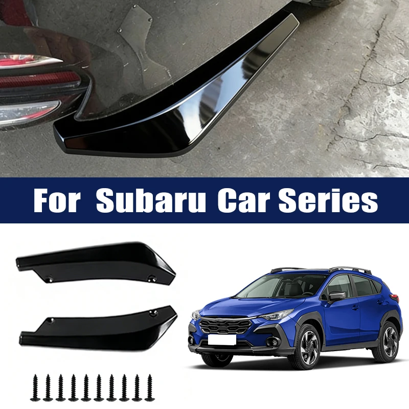 

Car Rear Bumper Lip Diffuser Splitter Spoiler Scratch Protector For Subaru Impreza WRX STI Subaru Outback Legacy Crosstrek Fores