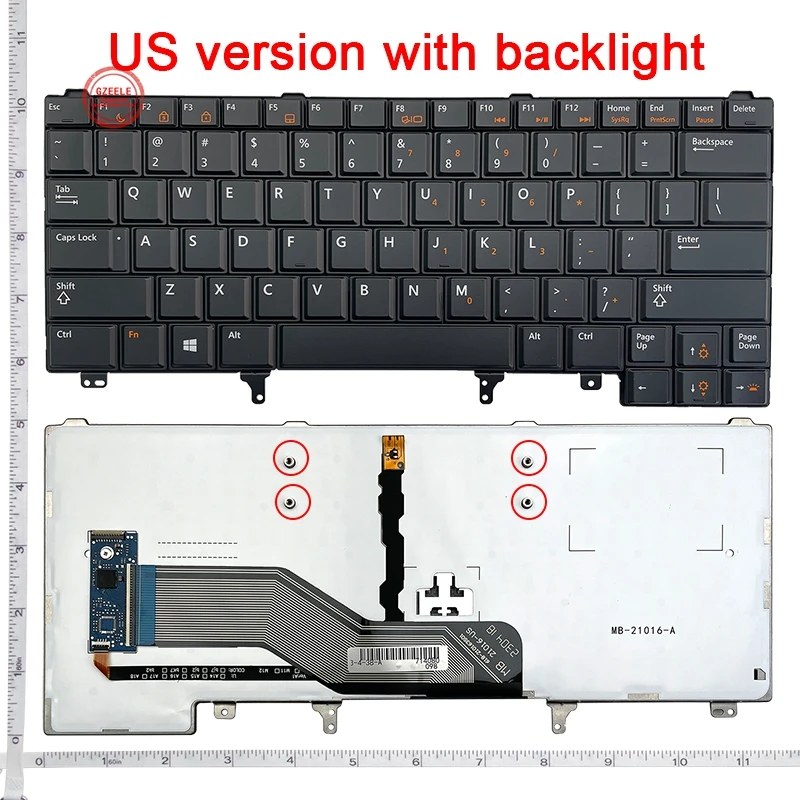 New English Laptop keyboard For DELL E6420 E5420 E5430 E6220 E6320 E6330 E6440 E6430S E6230 E6430 P38G P25G P15G P16G
