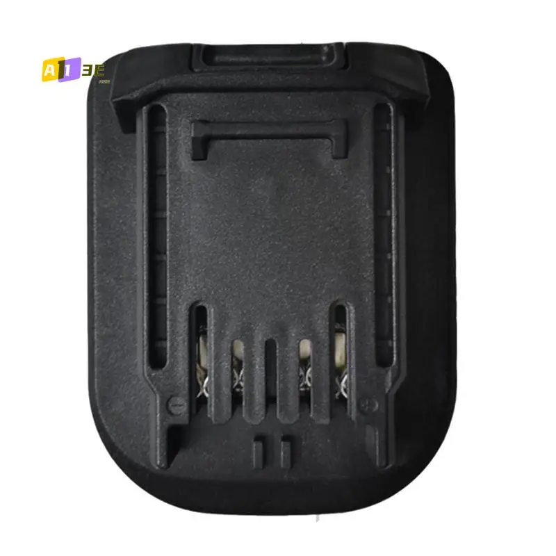 

Адаптер-конвертер A13E для аккумуляторных инструментов: с оранжевого 4-контактного 20В литиевого аккумулятора WORX на зеленый 5-контактный 20В литиевый аккумулятор WORX