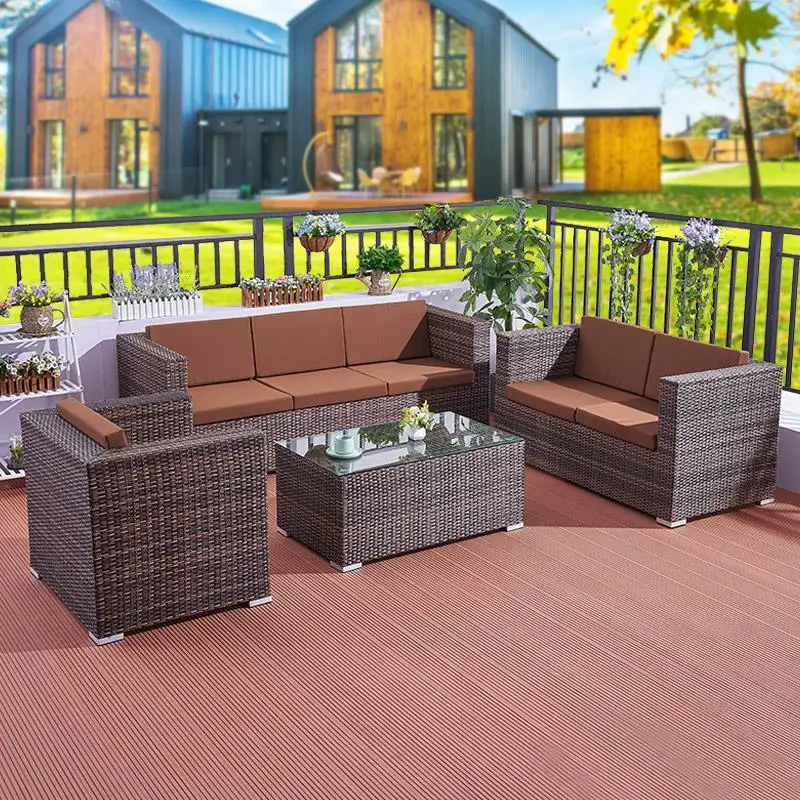 

Nordic rattan, balcony, rattan sofa chair outdoor