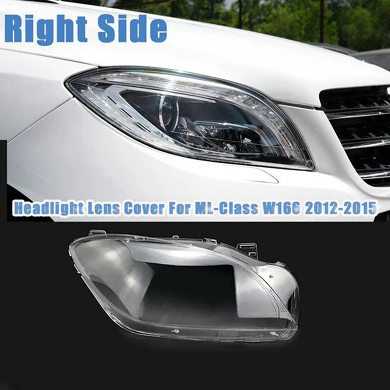 

Крышка передней фары для Mercedes-Benz M-Class ML W166 ML300 ML350 ML400 2012-2015