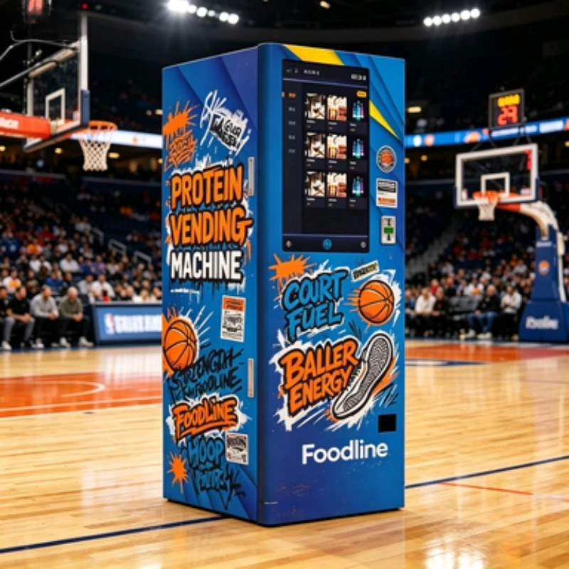FOODLINE Commercial Self Mix Protein Shake Vending Machine Gym Protein Powder Vending Device
