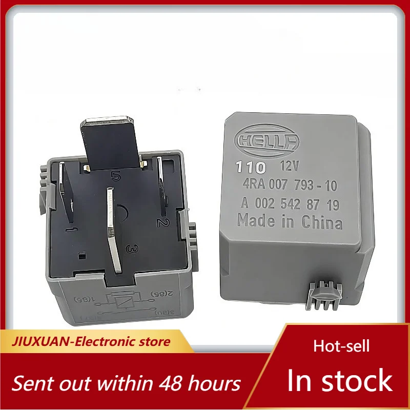 New 1pcs/lot A0025428719 4RA007793-10 DC12V 5Pin Automotive Relay Secondary Air Pump Control Relay Auto Replacement Parts
