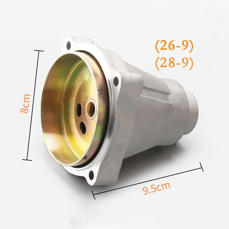 Trimmer Clutch Drum And Housing Replacement for 26mm/28mm 9 Teeth Disc Plate Side-mounted Brush Cutter Clutch Disc Connector
