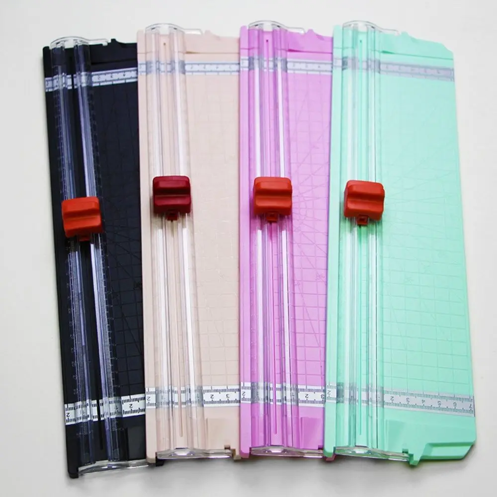 Lightweight 4 colors Scrapbook Photo A4 Office Supplies Paper Trimmer Cutting Mat Machine With Ruler Paper Cutter