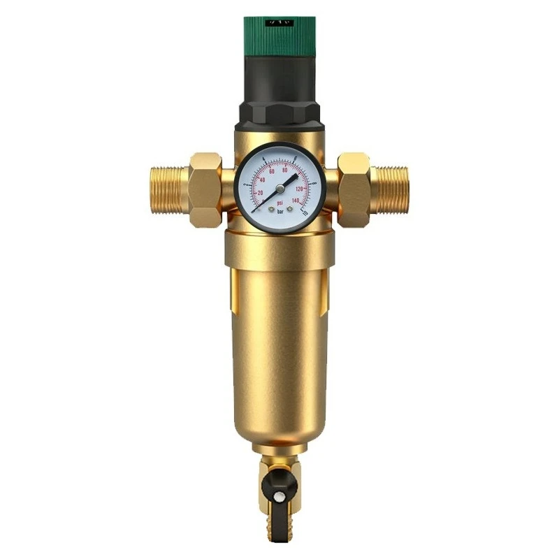 All Copper Filter Pressure Reducing Valve  Control Pre-water Adjustment Filter  Water Purifier Pre-filtration