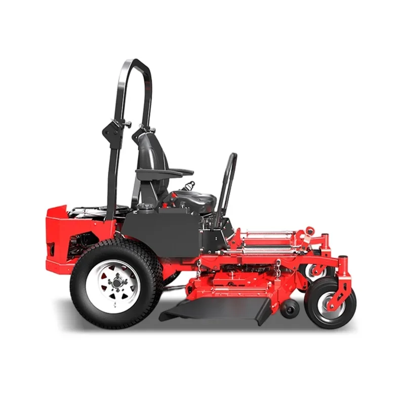 High Efficient Gas Walker Ride On Lawn Mower Zero Turn Riding Lawn Mower Tractor Garden Lawn Mower