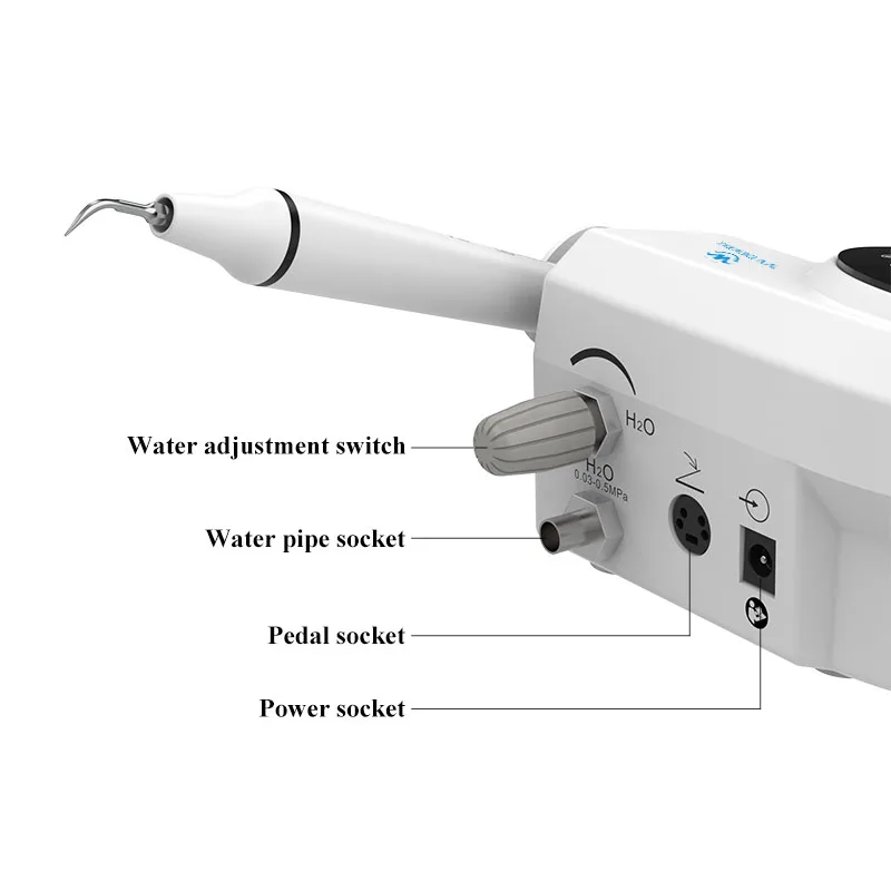 VVDENTAL VET-2 Ultrasonic Scaler Portable and Lightweight Dental Cleaning Clinic Cleaning Equipment Stomatology Three Models