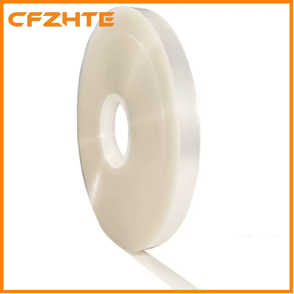 OPP Strap White, 12mm Packing Strap, Hot-melt Adhesive Free Transparent Film Strap, Strap Machine Use Strap