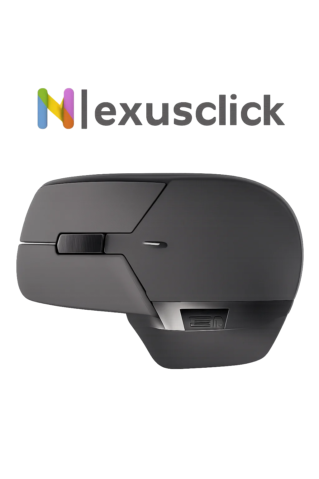

Dual-Mode 2.4GHz Ergonomic Design Wireless Mouse,4000DPI 7-Levels DPI Adjustable Optical Mice For Laptop Desktop PC Computer