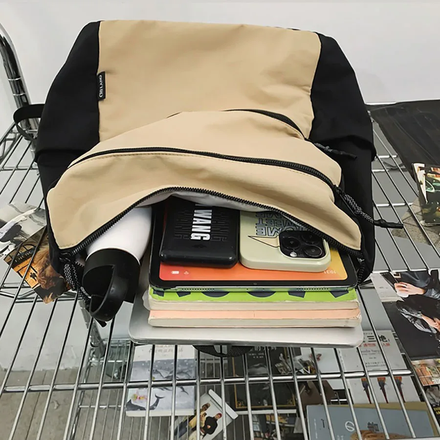 حقائب ظهر للزوجين، حقائب سفر خفيفة الوزن مقاومة للماء، حقائب كاجوال للجنسين، حقائب للتنزه في الهواء الطلق، حقائب مدرسية للطلاب الجامعيين #4