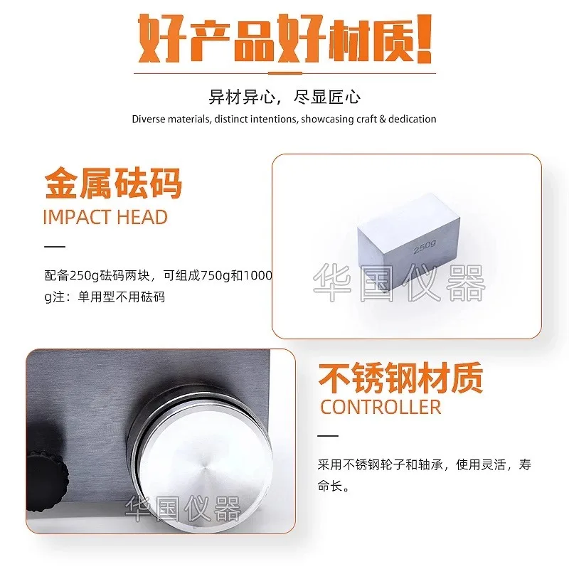 Portable Pencil Hardness Tester with Load Weight 1000g 750g 500g Pencil Durometer 45 Degree Measurement Angle