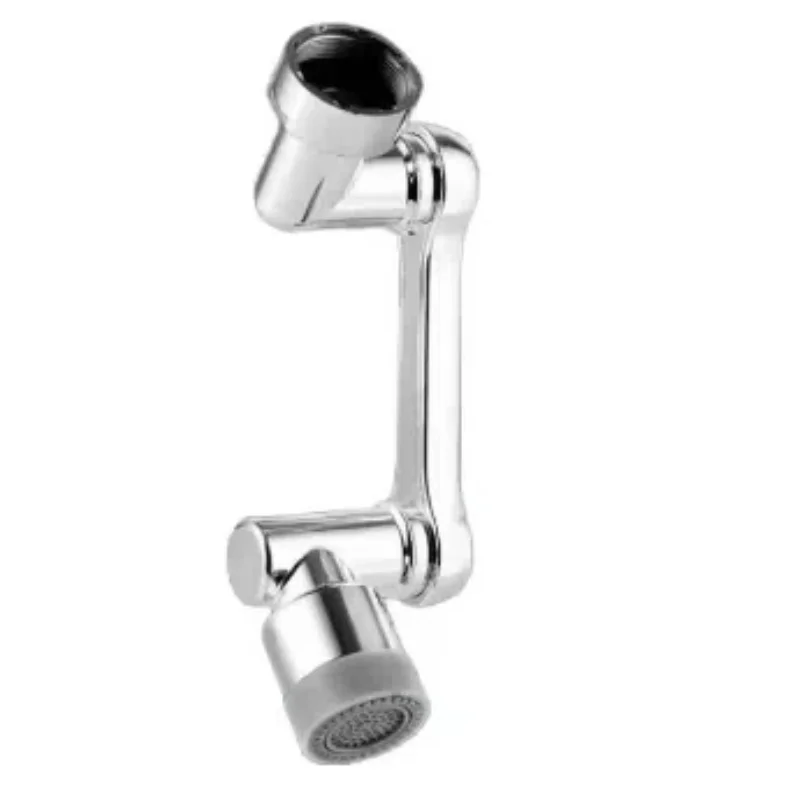 New Universal Rotation Extender Faucet Aerator Plastic Splash Filter Kitchen Tap Washbasin Faucets Bubbler Nozzle Robotic Arm