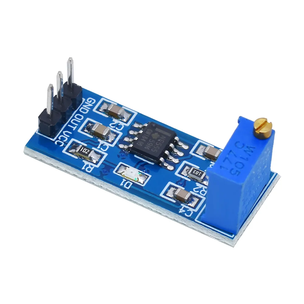 1PCS NE555 pulse frequency, duty cycle adjustable module,square/rectangular wave signal generator,stepping motor driver