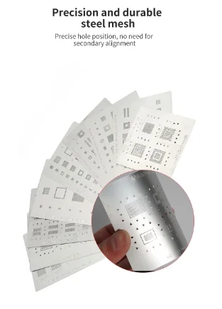 منصة زراعة القصدير DS-201B لجهاز MacBook BGA CPU GPU PCH PMU SMC T1 T2 RMA NAND WIFI رقاقة الطاقة شبكة فولاذية #3