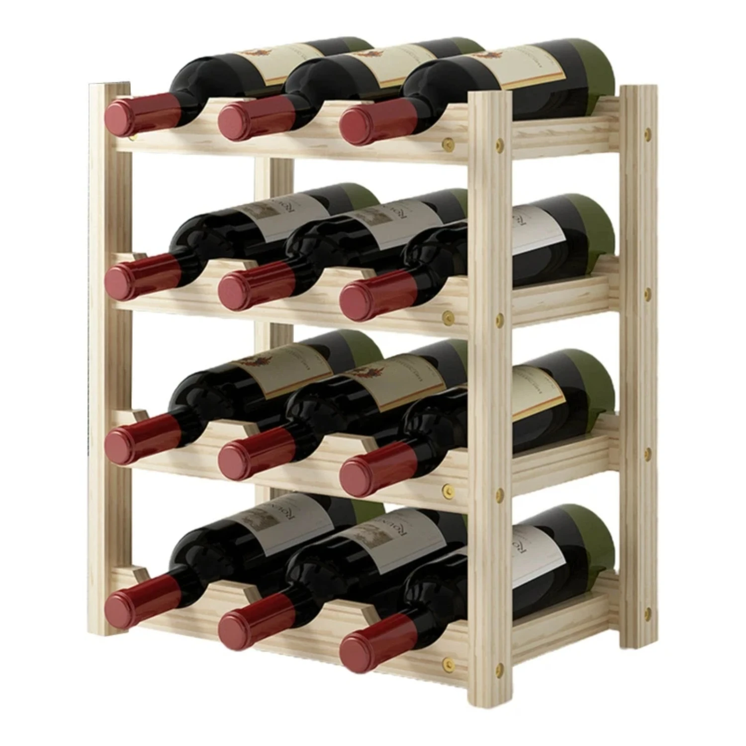 

Wine Rack Decoration Wine Rack Solid Household Small Modern Minimalist Wine Cabinet Display Racks Red Wine Lattices