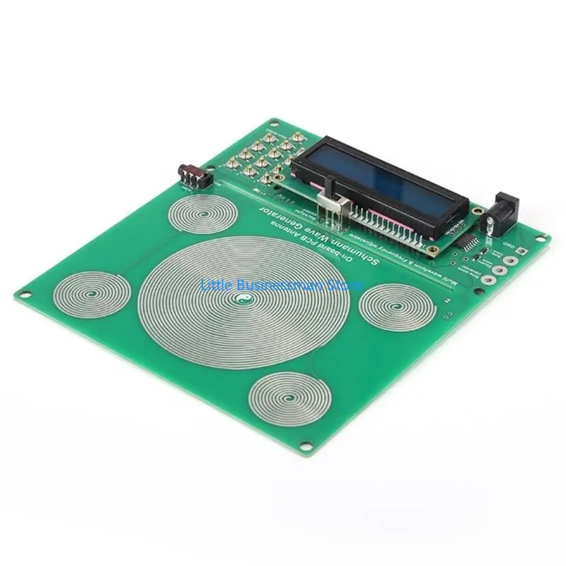 Efficient Schumann  Generator Adjustable Frequency Ranges Featuring Multiple Waveform Portable Design for Convenience M76A