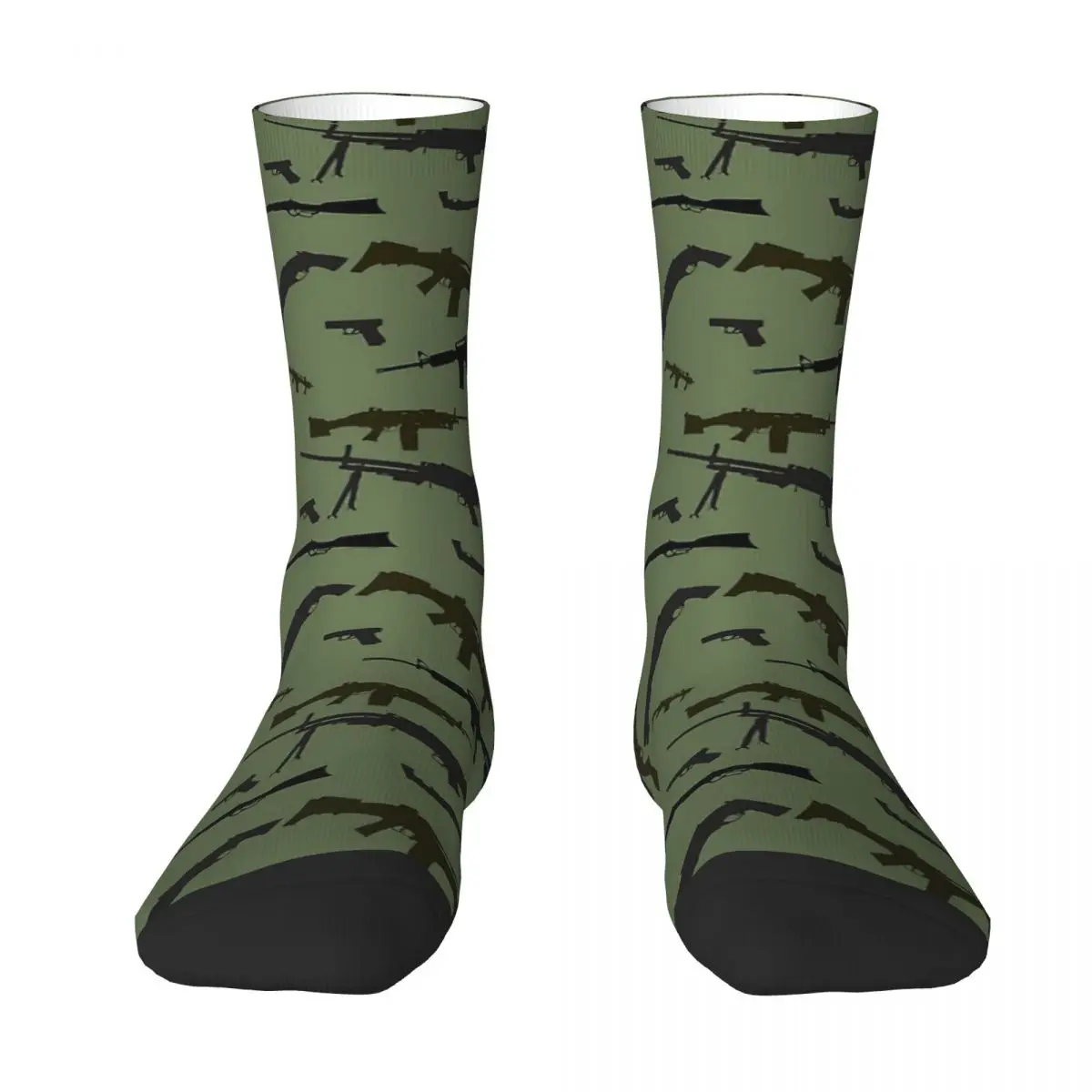 Gun Camouflage Guns Weapons Arsenal Ammo Ammunition Freedom Redneck Adult Socks Unisex socks,men Socks women Socks