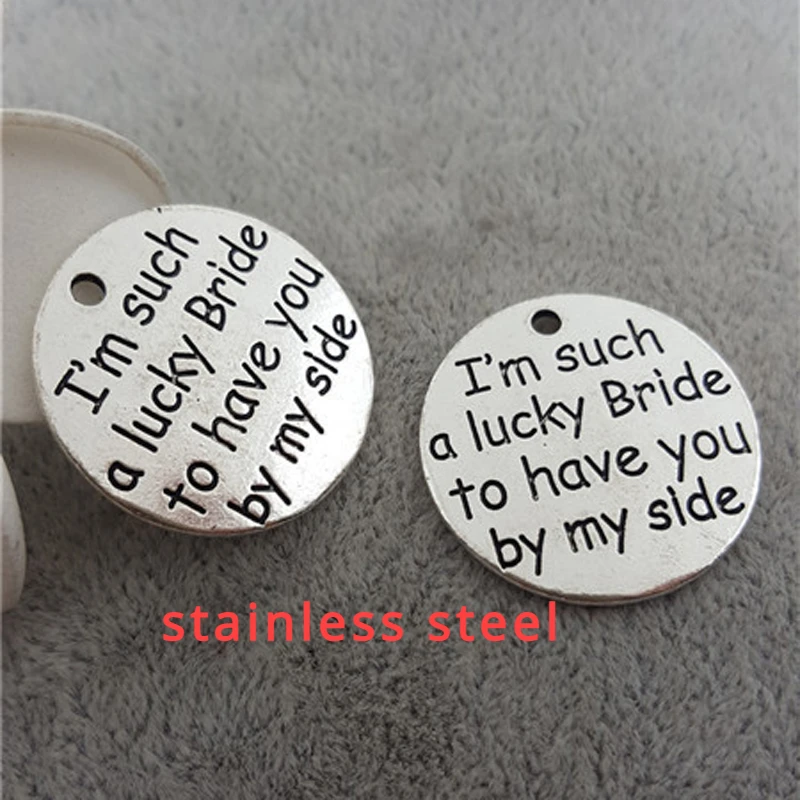 Bridesmaid Gift I'm Such A Lucky Bride To Have You By My Side, Maid Of Honor Wedding Keepsake Keychain Thank You Gift Jewelry