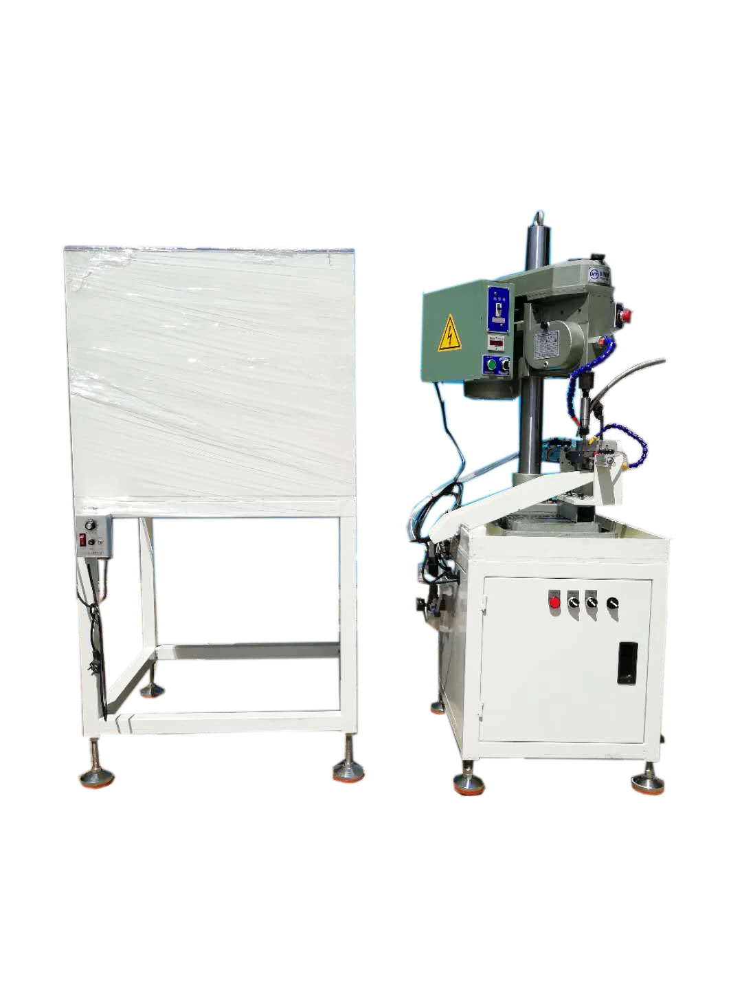 Two Axis Tapping Machine with Vibration Plate Automatic Feeding CE Certified High-efficiency Automatic Tapping Machine