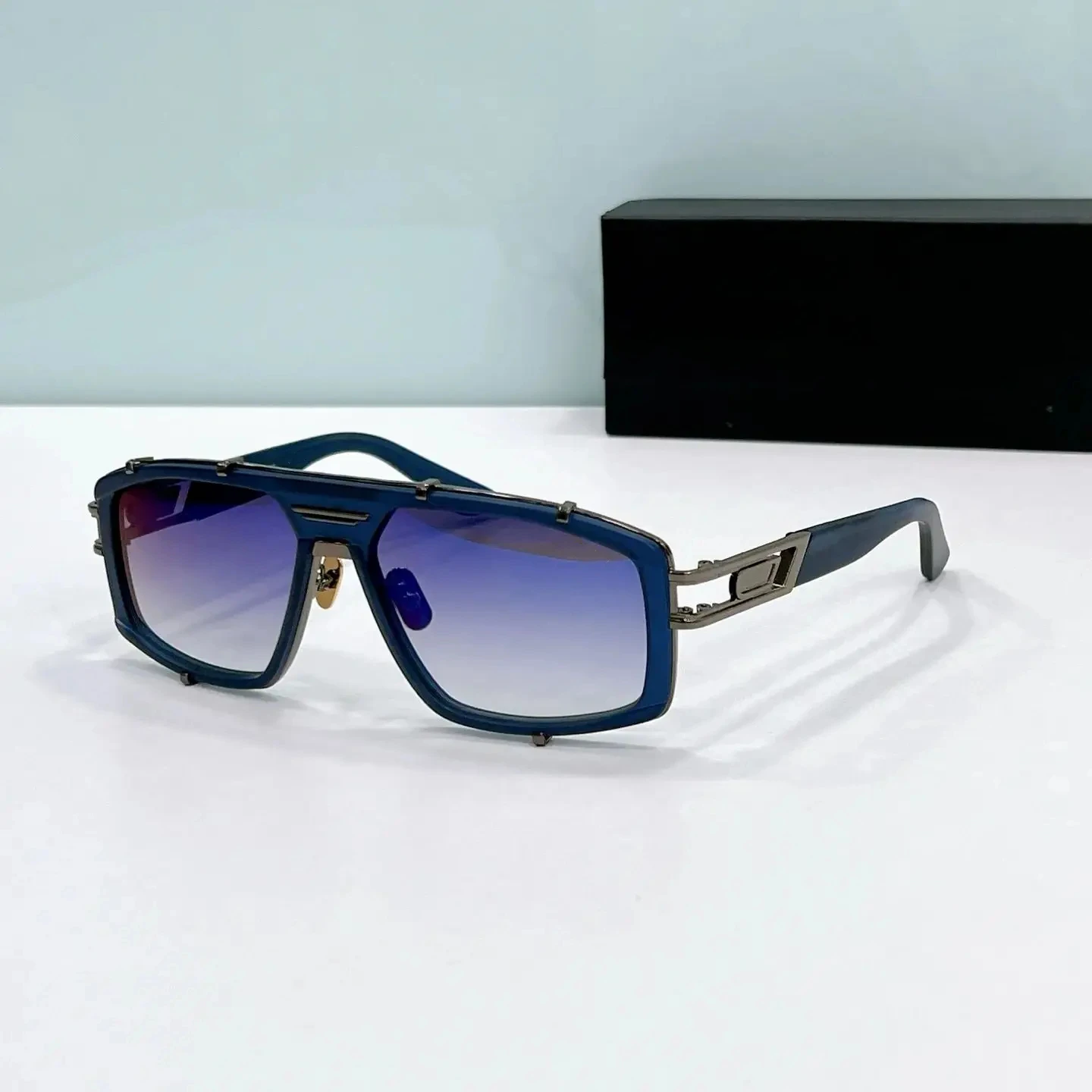 

Оригинальные мужские солнцезащитные очки с поляризационным градиентом CCAZAL MOD8046, антибликовые мужские солнцезащитные очки, модные роскошные очки для отдыха, деловые женские очки для пар