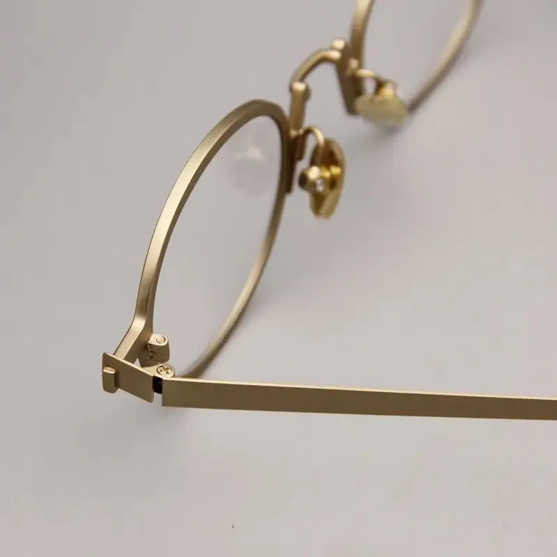 Fashion Prescription Eyeglasses High Quality Metal Glasses Myopia Optical Eyewear for Men