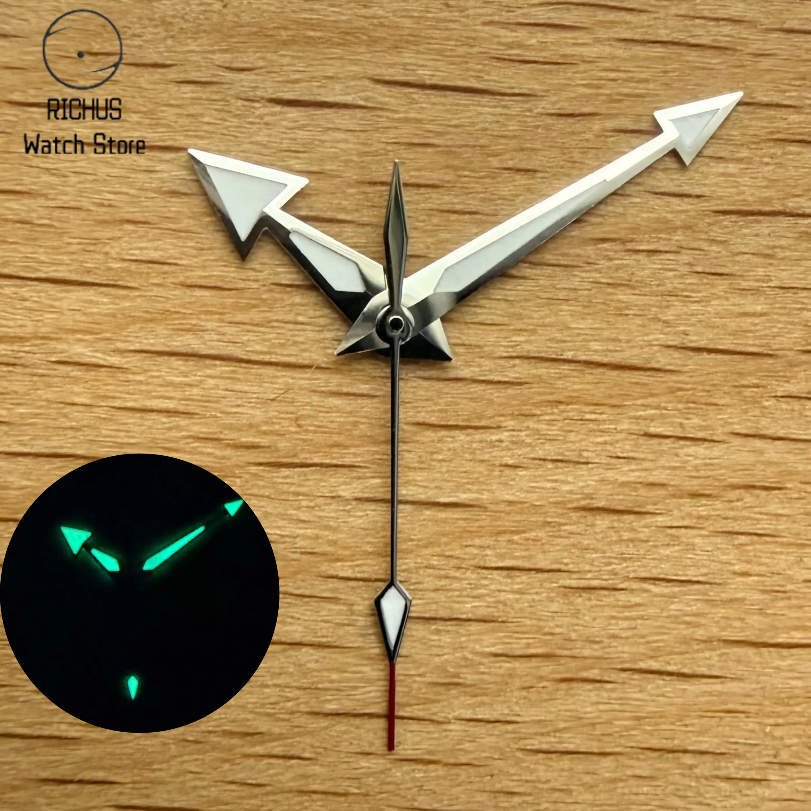 Nh35 Silver Watch Hands for NH35 NH36 ETA2824 2836 Miyota 8205 8215 821A Mingzhu DG2813 3804 Watch Movement Accessorie