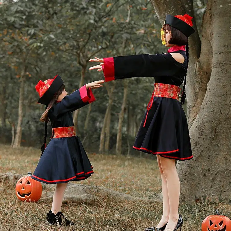 Costume da zombie cosplay loween per discoteca Ghost Festival Par Costume tradizionale etnico da donna senza marchio