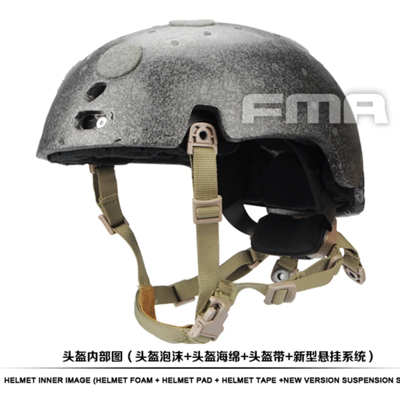 FMA Helmet Suspension System+Memory Sponge+Helmet Foam TB1050