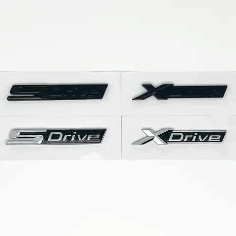 3D ABS ब्लैक ब्रिलेंट SDrive18i 20i 23i 25i 28i 30i 35i 40i 45i 50i 55i बीएमडब्ल्यू X1 X2 के लिए लेबल एम्बलेमा डेल कोच 10 best sales रैलीआर्ट - №10