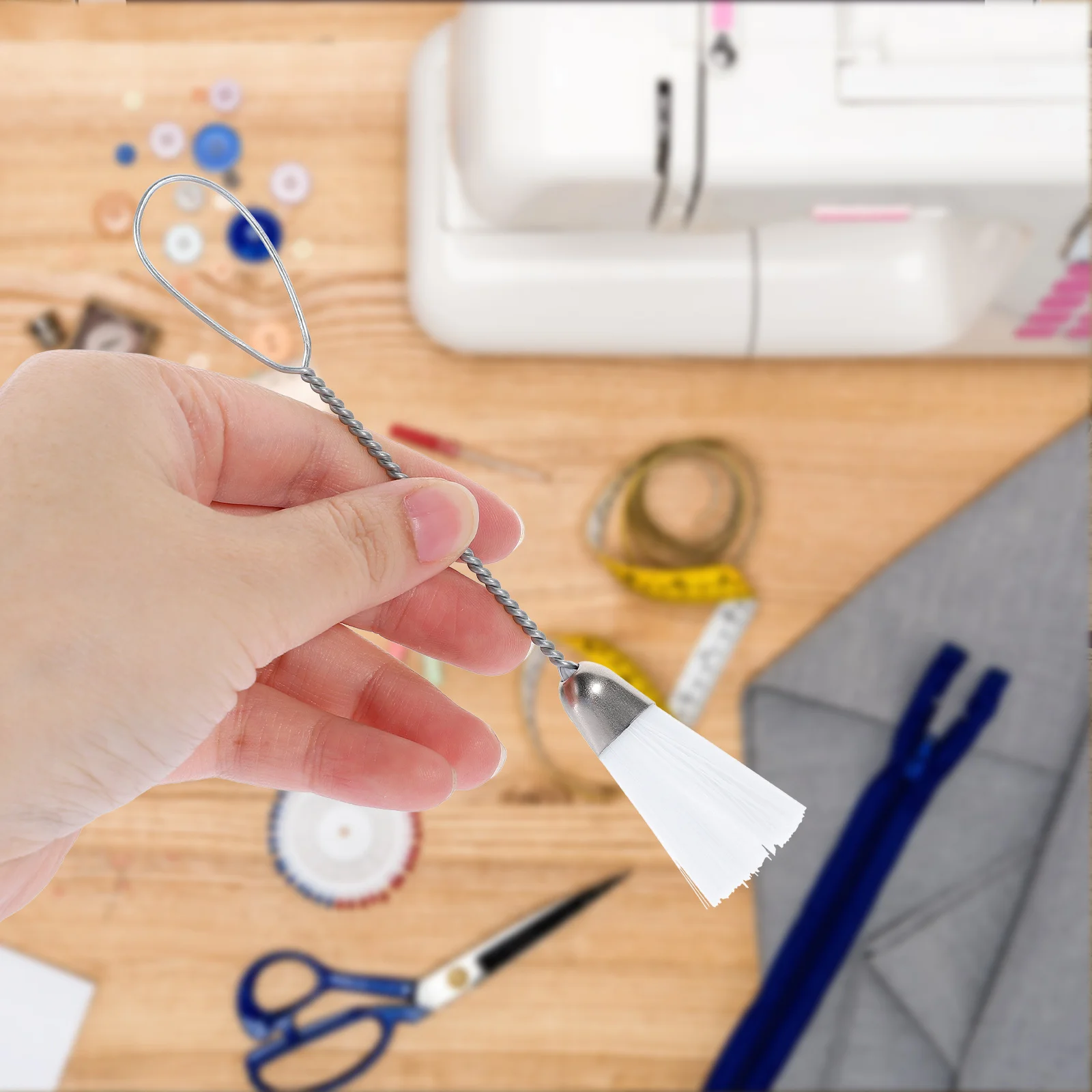 

3Pcs Sewing Machine Cleaning Brushes Multi Functional Lint Dust Cleaner for Keyboard Slots Narrow Neck Tools Sewing Machine