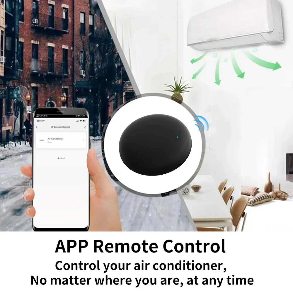 Tuya Remote Control WiFi IR pintar Universal untuk TV Air Conditioner Alexa Remote Control bekerja dengan Google Home https://www.google