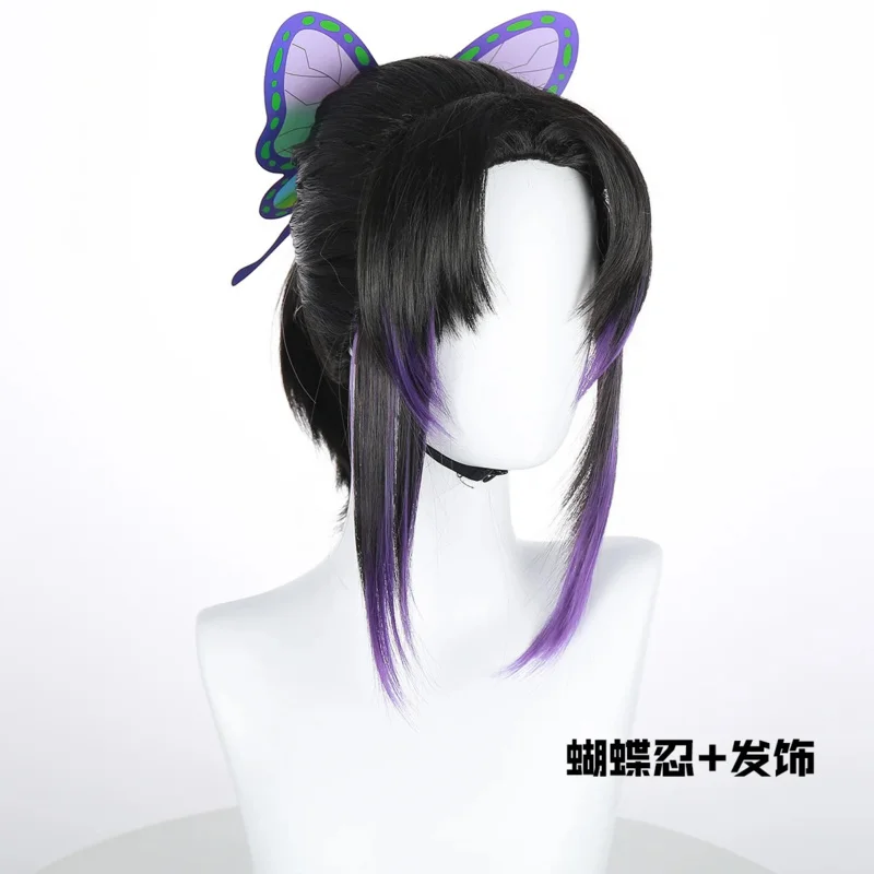 جديد 2025 شيطان القاتل الباروكات كانروجي تانجيرو Nezuko Zenitsu Kimetsu No Yaiba الشعر هالوين انمي ياباني تأثيري الكرتون ★ AA9X