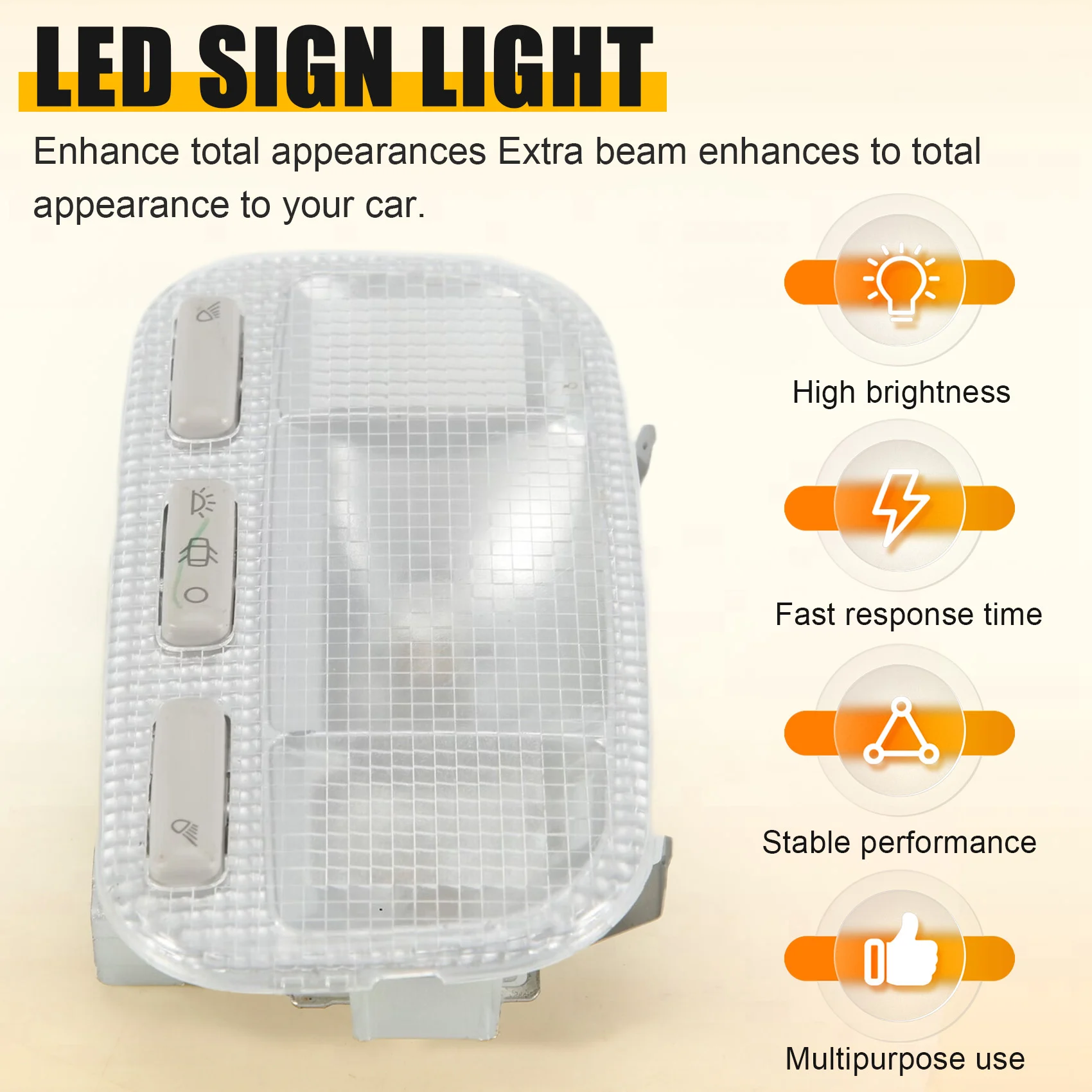 11.11Car Front Reading Light Dome Light Interior Lamp 6362N2 for 408 3008 301 307 for C3-XR C5/