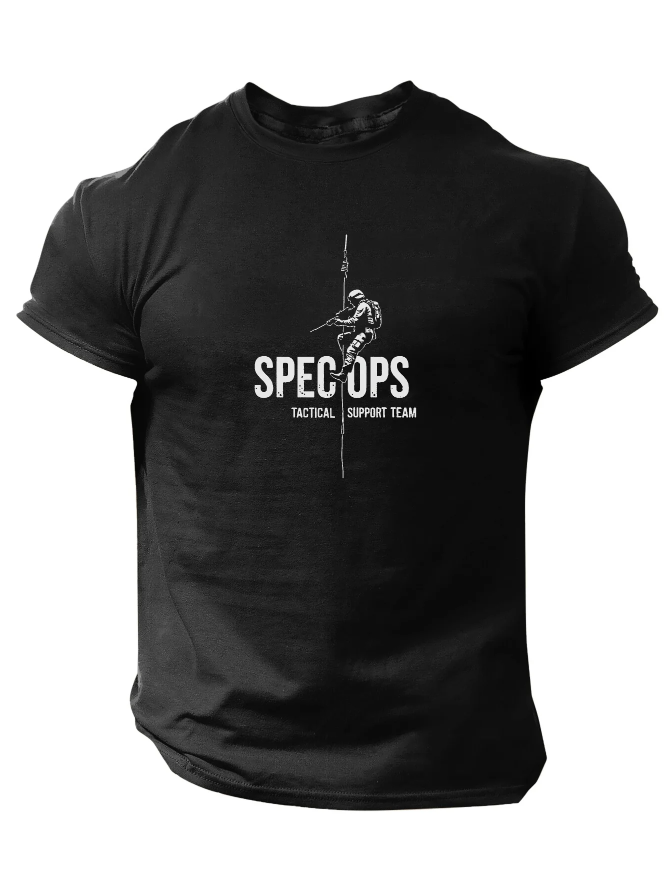 

Specops Tactical Support Team Soldier Graphic T-Shirt 100% Cotton O-Neck Short Sleeve Summer Casual Mens T-shirt Streetwear