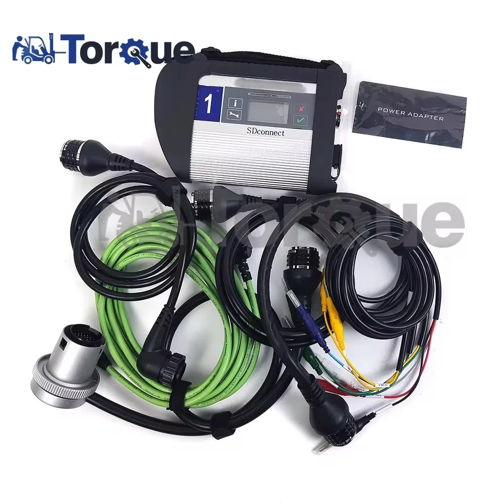 for MB Star C4 Multiplexer Xentry PK C5 C6 SD Connect C4 for Benz Car Truck Bus Diagnostic Tool+CF D1 Portable Tablet