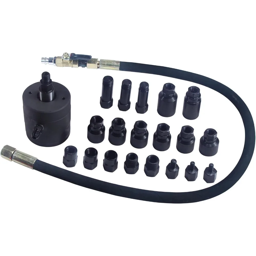 Upgrade Diesel Common Rail Injector Pneumatic Extractor Puller Removal Tool Set 21pcs Diesel Injector Extractor Tool Kit view 4