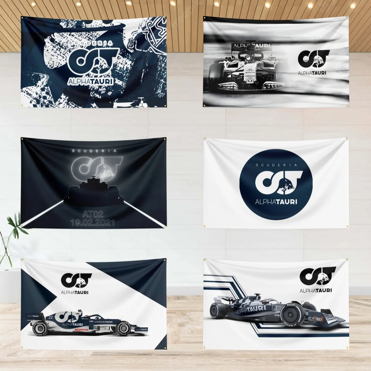 

3x5 Ft A-al-P-pha-T-tau-riS Motorcycle Flag Polyester Printed Cars Flags Banner Tapestry for Room Garage Decor