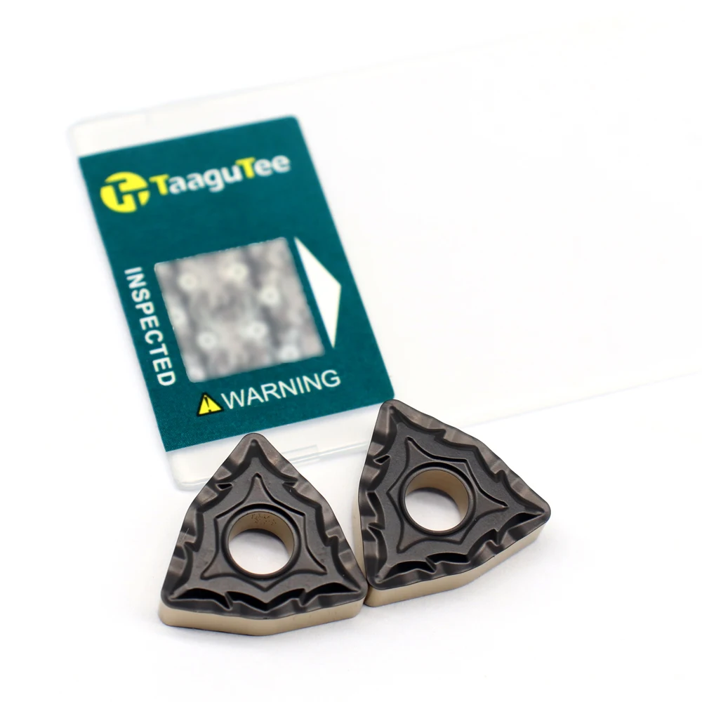 10Pcs WNMG080412 CQ TT4225 Carbide Inserts External Turning Tools Machine Tool Parts Lathe For Processing Steel